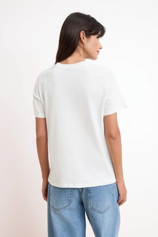 T-shirt regular - Blanc