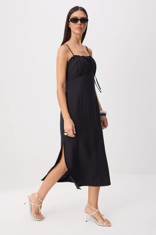 Robe midi - Noir
