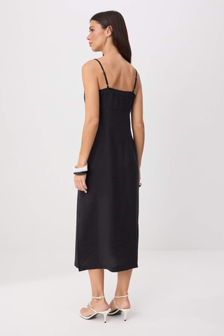 Robe midi - Noir