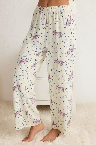 Pyjama - Rose, bleu et blanc