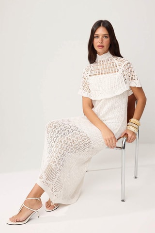 Robe longue - Écru