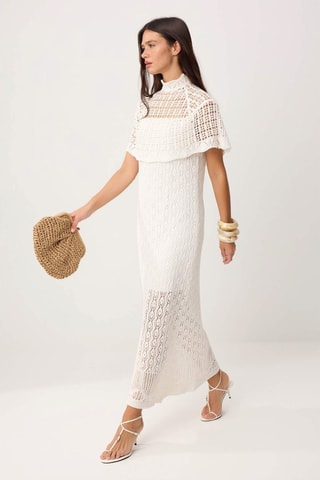 Robe longue - Écru