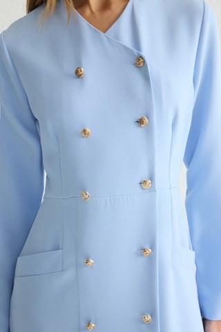 Robe longue - Bleu
