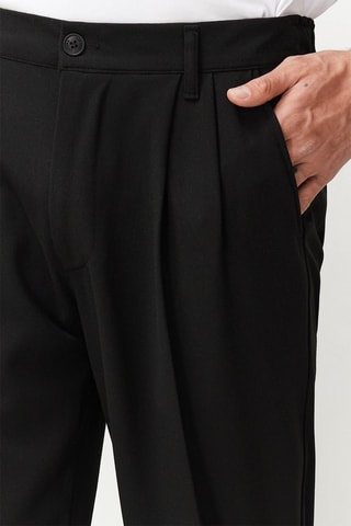 Pantalon relaxed - Noir