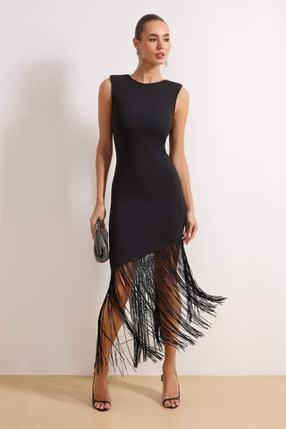 Robe midi - Noir