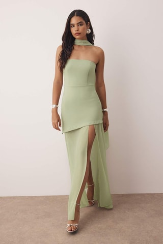 Robe bustier - Vert