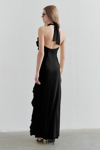 Robe volantée - Noir