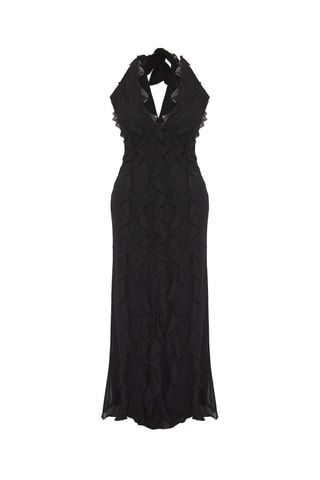 Robe volantée - Noir