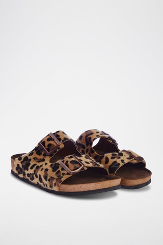 Mules - Marron et noir