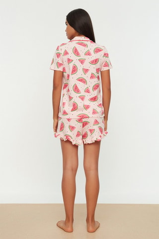 Pyjama - Orange et rose