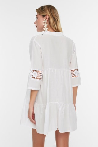 Robe droite - Blanc