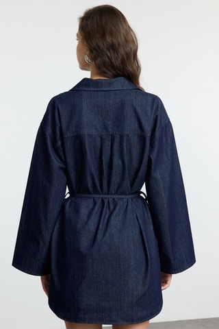 Chemise oversize - Bleu