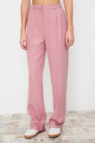 Pantalon droit - Rose