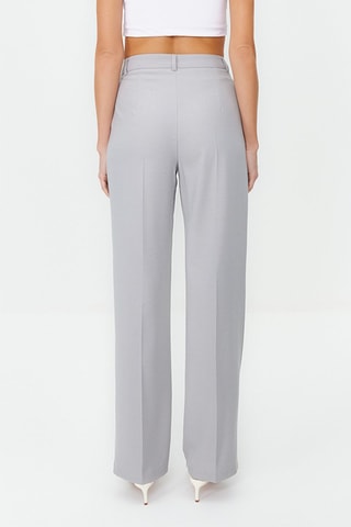 Pantalon droit - Gris