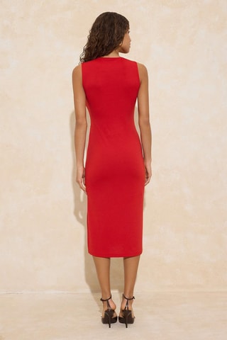 Robe droite - Rouge