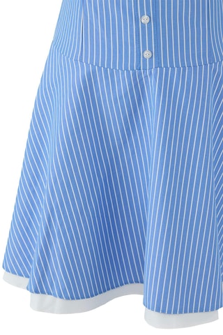 Robe patineuse - Bleu