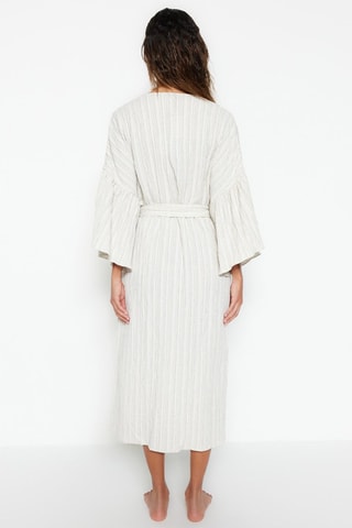 Kimono de plage - Blanc