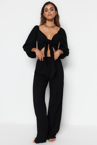 Blouse et pantalon - Noir