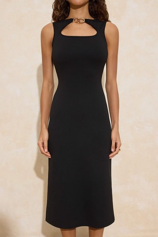 Robe droite - Noir