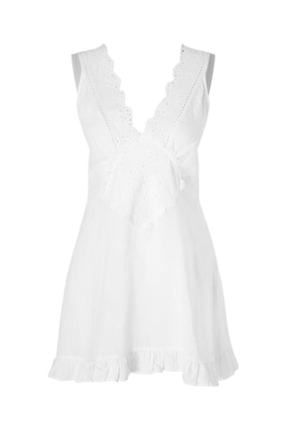 Robe de plage - Blanc