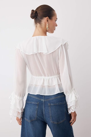 Chemisier regular - Blanc