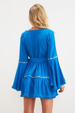 Robe de plage - Bleu