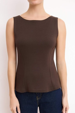 Top - Marron