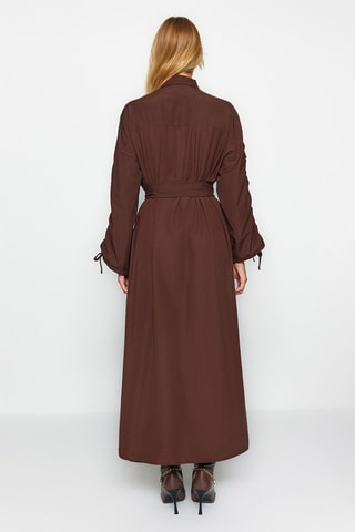Robe chemise Marron - Marron