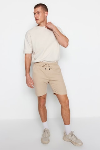 2 shorts - Beige et bleu