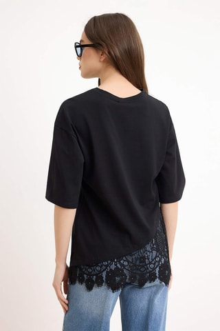 T-shirt regular - Noir