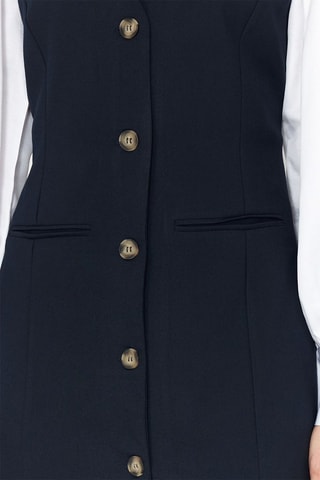 Robe droite - Bleu