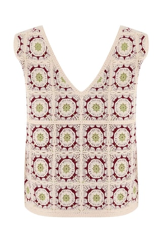 Top de plage - Multicolore