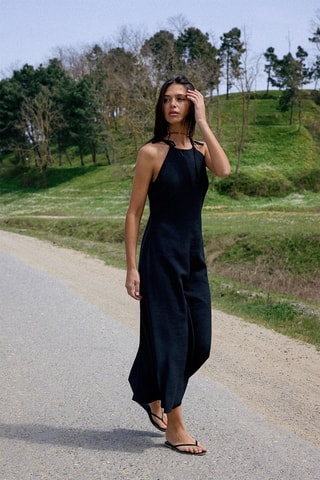 Robe midi - Noir