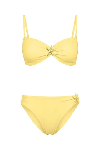 Maillot 2 pièces - Jaune