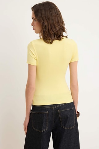 Top - Jaune clair
