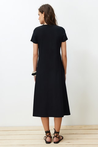 Robe midi - Noir
