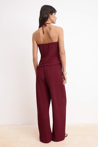 Top et pantalon - Bordeaux