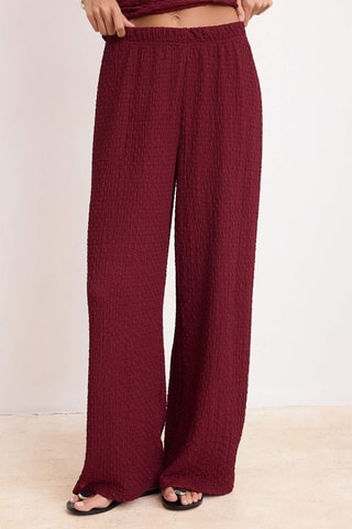 Top et pantalon - Bordeaux