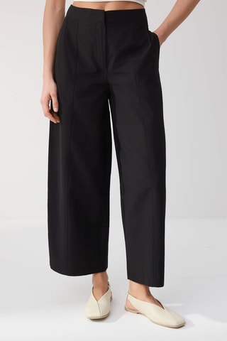 Pantalon wide legs - Noir