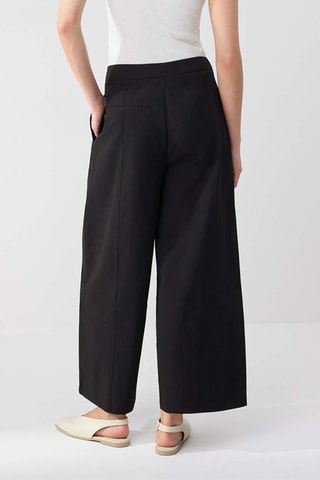 Pantalon wide legs - Noir