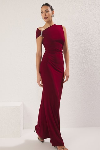 Robe longue - Bordeaux