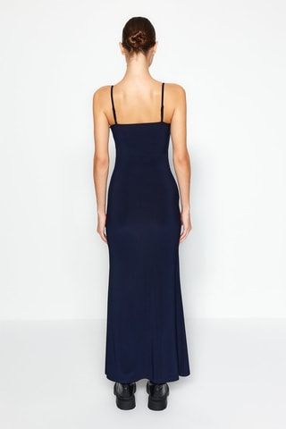 Robe longue - Bleu marine