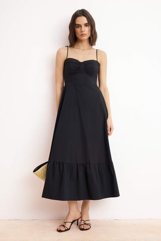 Robe longue - Noir