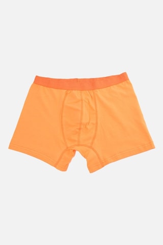 3 boxers - Noir et orange