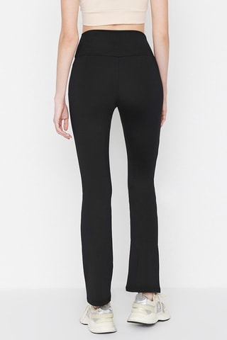 Pantalon taille haute - Noir