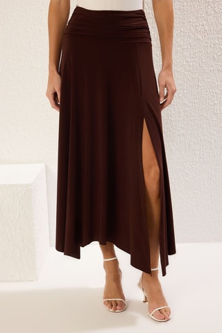 Jupe longue - Marron