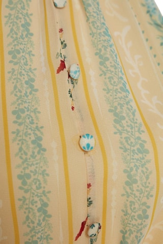 Robe volantée - Jaune