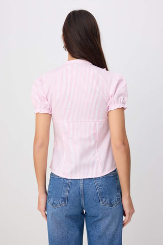 Chemisier - Rose et multicolore