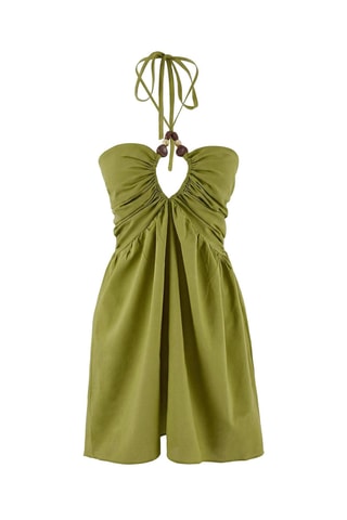 Robe de plage - Vert