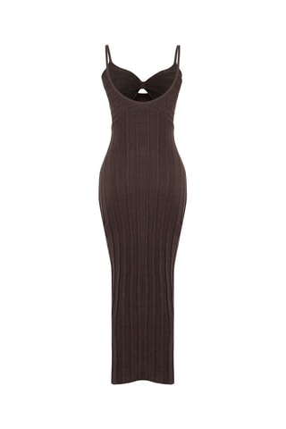 Robe de plage - Marron foncé